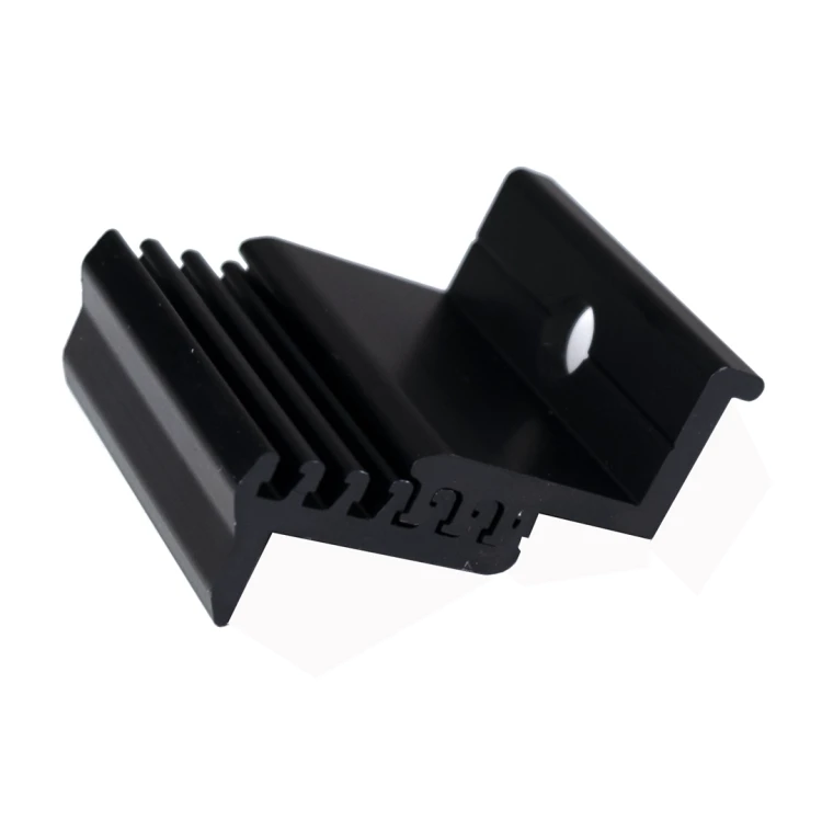 Clemă de capăt - Reglabilă prin caneluri glisante M8 30-50mm - Anodizat PV-03-21 (1)