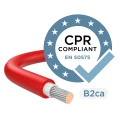 Cablu pentru instalații fotovoltaice H1Z2Z2-K clasa B2 (CPR) Roșu 10mm IGNIFUG 000-115 (2)
