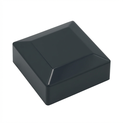 Capac ornamental de închidere pentru stâlp de gard 80x80 grafit 000-131 (1)