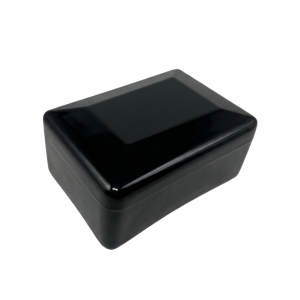 Capac ornamental de protec?ie pentru stâlp de gard 40x60 negru