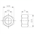Piuli?ă hexagonală M20 DIN 934 A4-80 000-074 (3)