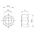 Piuli?ă hexagonală M30 DIN 934 A4-50 000-077 (2)