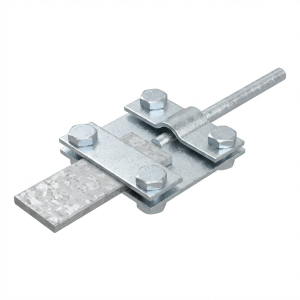 Conector de control cu 4 găuri, sârmă-bandă, B până la 40mm zincat galvanic