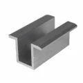Clemă de mijloc H24 Aluminiu 6060 Gaura M8 PV-04-01