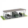 Copertină fotovoltaică VICA pentru 3 vehicule 2+1 module Carport GPV-105-09 (1)