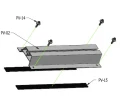 Pod trapezoidal 40cm H-40 din EPDM pentru acoperișuri din tablă trapezoidală PV-02-03-02 (4)