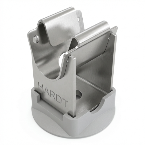 Stâlp scund pentru sârmă cu bază din plastic h=20mm oțel inoxidabil rezistent la acizi 000-149 (1)
