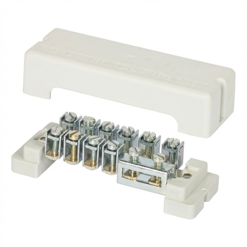 Bară echipotenţială 10x 4-35mm2, 1x 30x4mm 000-178 (1)