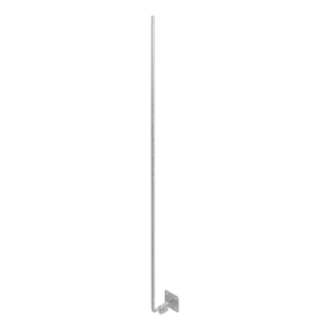 Vârf paratrăsnet pentru coș de fum h=1500mm aluminiu