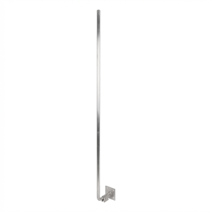 Vârf paratrăsnet pentru coș de fum h=2000mm aluminiu