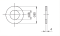Șaibă M27 DIN 125 A2 140 HV 28 - 50 bucăți 000-167 (2)