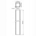Tijă filetată A2-70 M12x1000mm oțel inoxidabil DIN 976 000-189 (3)