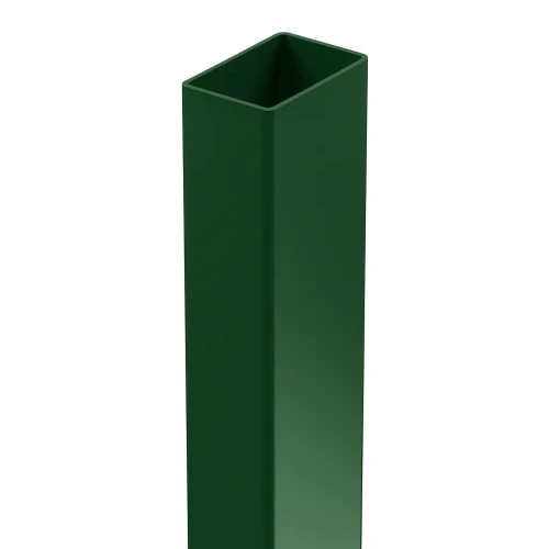 Stâlp de gard 60x40x1,2 mm, lungime 2,0 m, verde RAL 6005 000-195 (2)