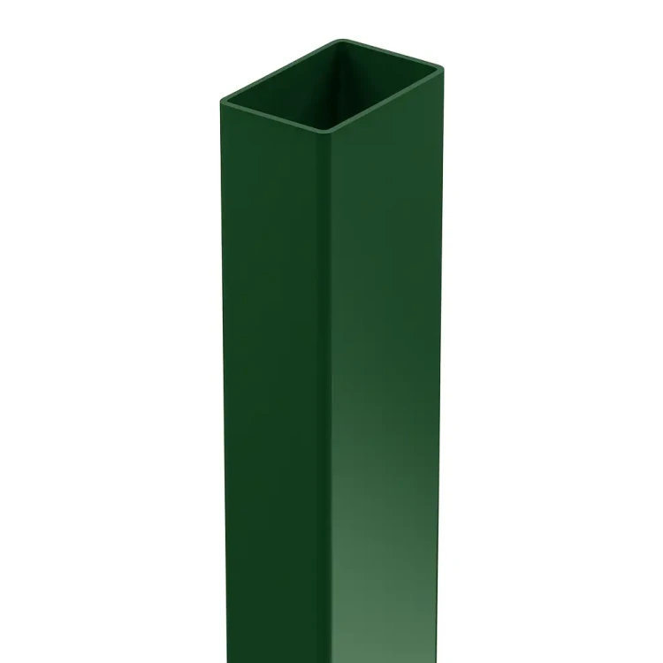 Stâlp de gard 60x40x1,2 mm, lungime 2,0 m, verde RAL 6005 000-195 (2)