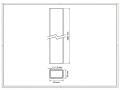 Stâlp de gard 60x40x1,2 mm, lungime 2,0 m, verde RAL 6005 000-195 (3)