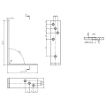 Col?ar de grindă KB-3 120x80x35x4 000-121 (2)