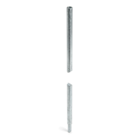 Electrod de împământare demontabil cu con Morse Fi16×1500 mm – oțel zincat la cald