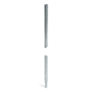 Electrod de împământare demontabil cu con Morse Fi16×1500 mm – oțel zincat la cald