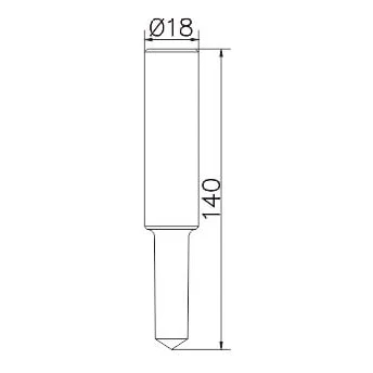 Batător manual pentru împământare (zincat la cald) 18x140mm PV-24-02 (2)