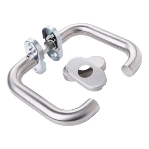 Mâner Milano rotunjit cu scut oval inoxidabil