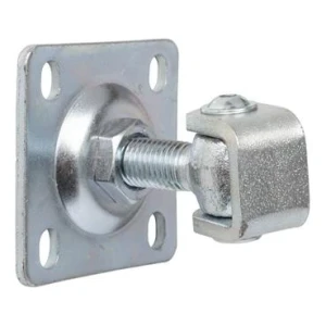 Balama reglabilă cu escutcheon M16 80x80x3 mm, ureche zincată