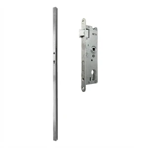 Stâlp 60x40x1,5x1500 mm cu casetă și încuietoare 72/34