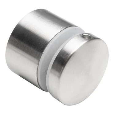 Suport punctual pentru sticlă fi 50/30/M10x45, sticlă 8-21,52 mm, AISI 304, sistem plat, satin 000-262 (1)