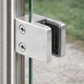 Suport pentru sticlă 45x45x26 mm, sticlă 6-10,76 mm, AISI 304, sistem plat, satin 000-260 (3)