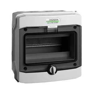 Carcasă electrică din plastic, montaj aparent, IP65, 1 rând, 8 module