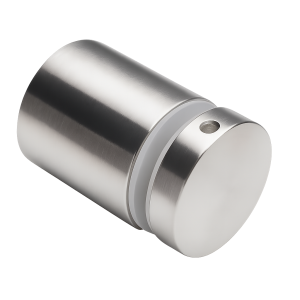Suport punctual pentru sticlă fi 50/50 M10x60, sticlă 8-21,52 mm, AISI 304, sistem plat, satin
