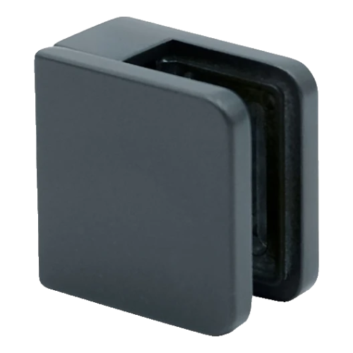 Suport pentru sticlă 45x45x26 mm antracit sticlă 6-10,76 mm zamac sistem plat vopsit 000-269 (1)