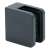 Suport pentru sticlă 45x45x26 mm antracit sticlă 6-10,76 mm zamac sistem plat vopsit 000-269 (1)