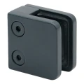 Suport pentru sticlă 45x45x26 mm antracit sticlă 6-10,76 mm zamac sistem plat vopsit 000-269 (3)