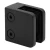 Suport punctual pentru sticlă 45x45x26 mm, negru, sticlă 6-10,76 mm, zamac, sistem plat, vopsit 000-286 (3)
