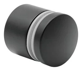 Suport punctual pentru sticlă fi 50 negru – AISI 304. sticlă 8–21.52 mm