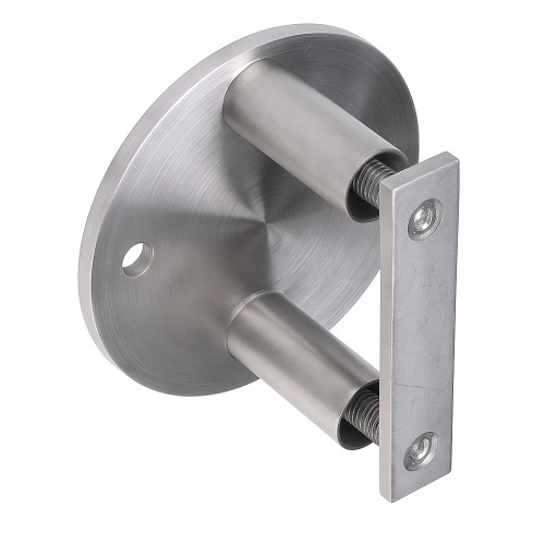 Prindere laterală stâlp fi 42.4 mm pentru țeavă fi 100 mm AISI 304 satin 000-299 (1)
