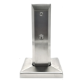 Suport vertical pentru sticlă spigot 50x50/100x100 mm sticlă 12-17.52 mm AISI 304 satin 000-291 (2)