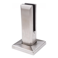 Suport vertical pentru sticlă spigot 50x50/100x100 mm sticlă 12-17.52 mm AISI 304 satin 000-291 (3)