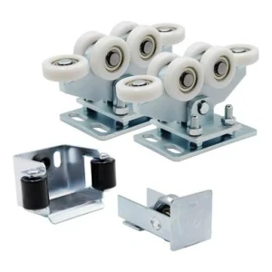 Pachet cărucior 80 (6 role, role nylon) KIT pentru porți culisante cu accesorii