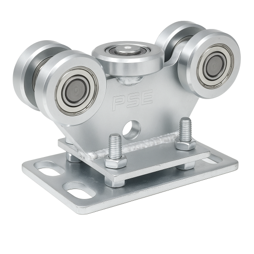 Cărucior de rulare 80 role din oțel pentru poartă culisantă cu reglaj 5 role 000-314 (1)