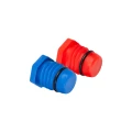 Dop de testare etanșeitate pentru țevi 20 mm roșu 000-099 (2)