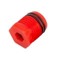 Dop de testare etanșeitate pentru țevi 32 mm roșu. 000-103 (2)