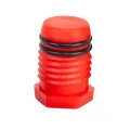 Dop de testare etanșeitate pentru țevi 25/26 mm roșu. 000-101 (1)