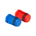 Dop de testare etanșeitate pentru țevi 25/26 mm roșu. 000-101 (4)