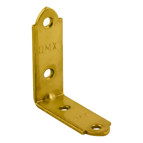 Colțar de montaj KW 3 50x50x17x2,0 zincat galvanic auriu 000-348 (1)