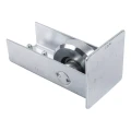 Pachet cărucioare pentru poartă culisantă: 2× cărucior (9 role, plastic) + accesorii 000-252 (4)
