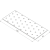 Placă perforată conector tâmplărie PP 9 80x200x2,0 000-366 (4)