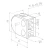 Suport pentru sticlă 50x40x26 mm cu pin, sticlă 6-10,76 mm, AISI 304, sistem 42,4, lucios 000-264 (3)