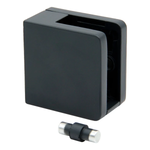 Suport pentru sticlă 45x45x26 mm pentru suprafață plată cu consolă antracit
