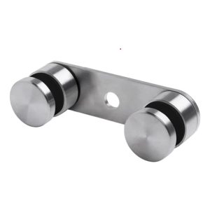 Suport pentru sticlă 8-21,52mm dublu fi 50/M10 L=170mm AISI 304 satin